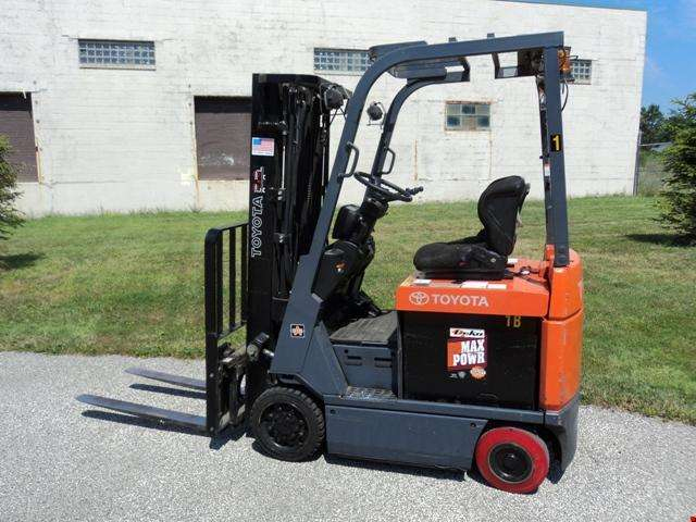 Used Toyota 4 Wheel Electric Forklift