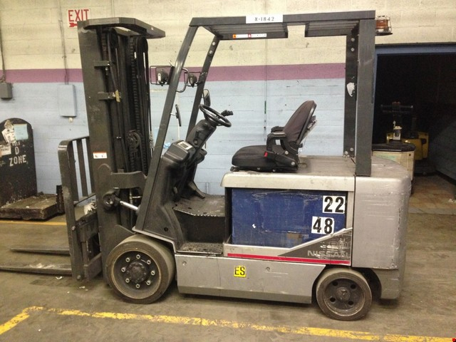 Used Nissan 4 Wheel Electric Forklift