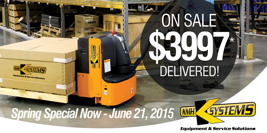 KMH Electric Walkie Pallet Truck