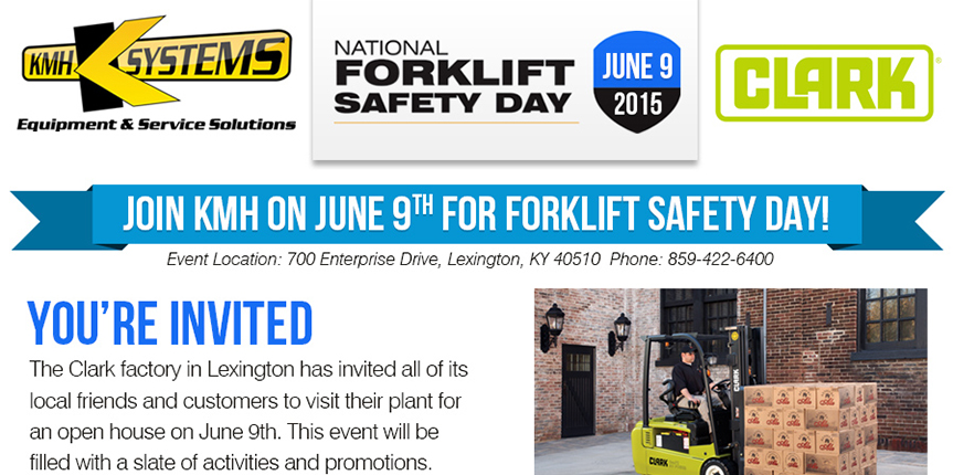 National Forklift Safety Day Event